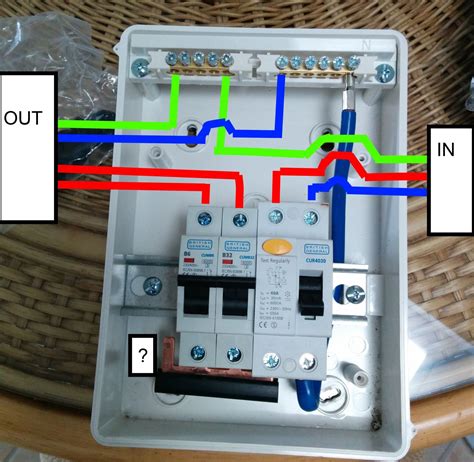 garage consumer box wiring diagram 
